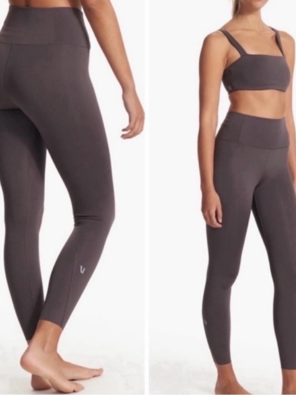 Vuori Evolve leggings in Plum